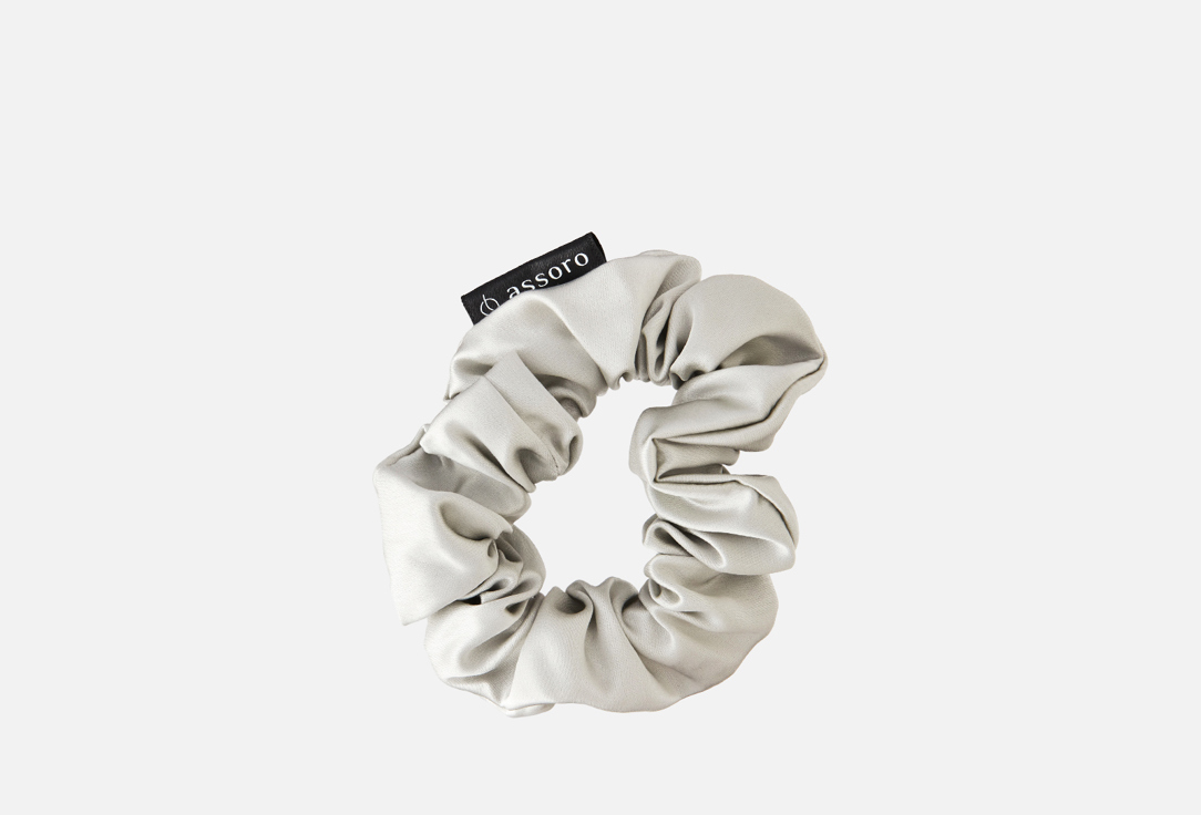 Изображение товара Шелковая резинка Assoro Серебро