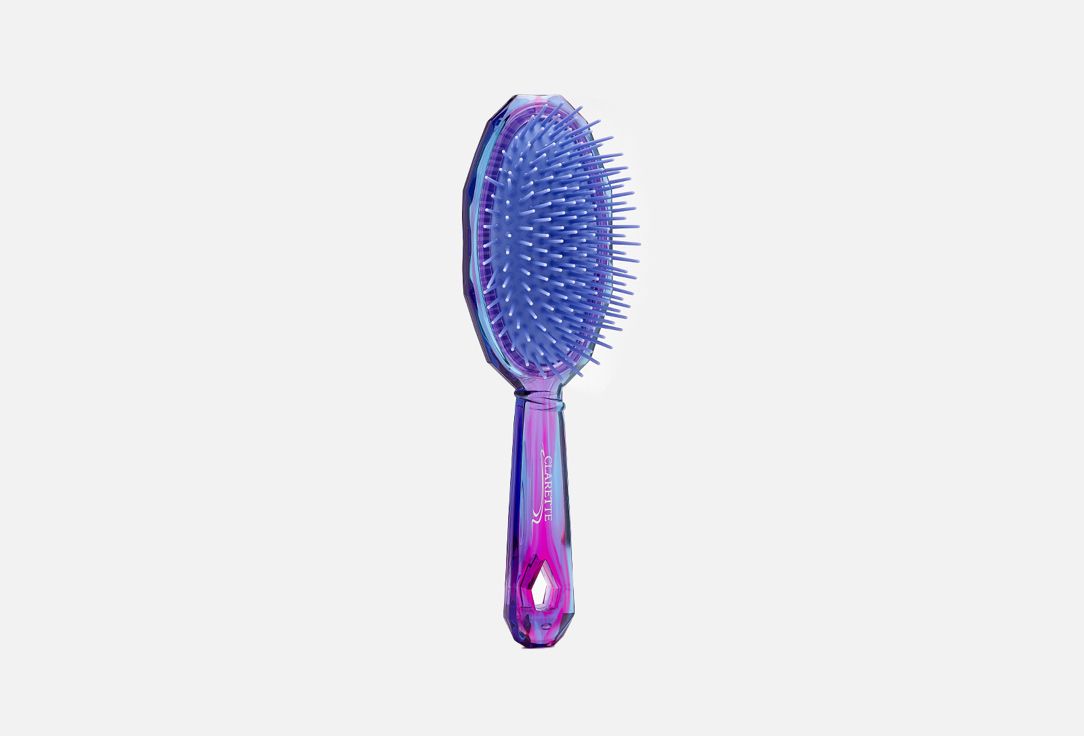 Расческа для волос CLARETTE С пластиковыми зубьями 1 шт аксессуары для волос clarette расчёска комбинированная clb 2060
