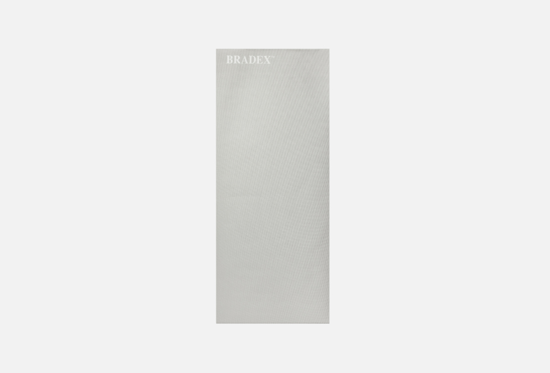 Коврик для йоги и фитнеса BRADEX Yoga and fitness mat gray 1 шт