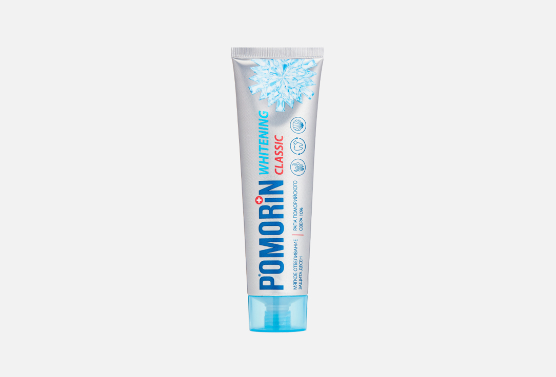 Зубная паста "Мягкое отбеливание" Pomorin Classic Gentle whitening Toothpaste 