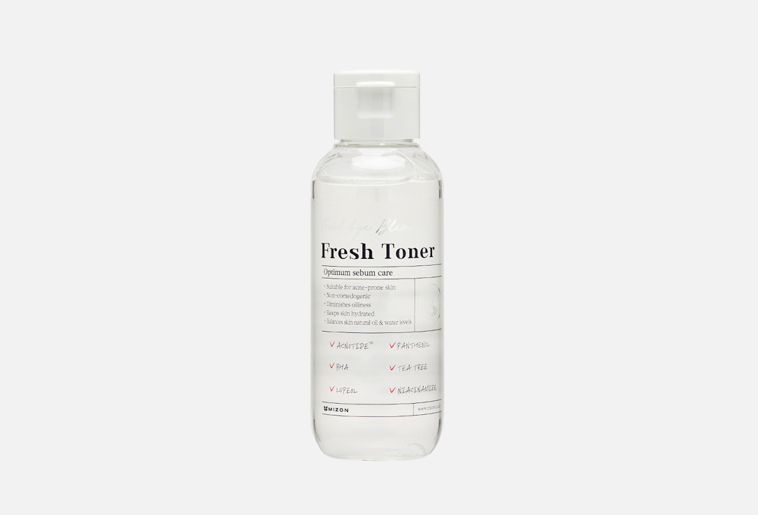 

Тонер MIZON, GOOD BYE BLEMISH FRESH TONER 120 мл