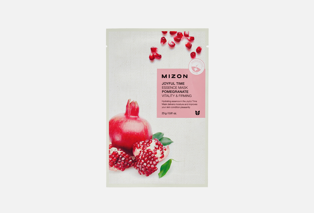 

Тканевая маска MIZON, Joyful Time Essence Mask Pomegranate 23 г
