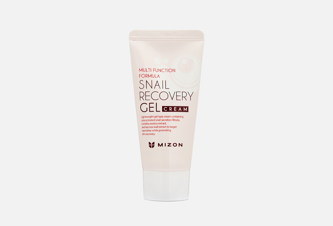 Крем-гель MIZON Snail Recovery Gel Cream 45 мл увлажняющий гель для лица и тела с улиточным секретом moisture snail soothing gel 300мл