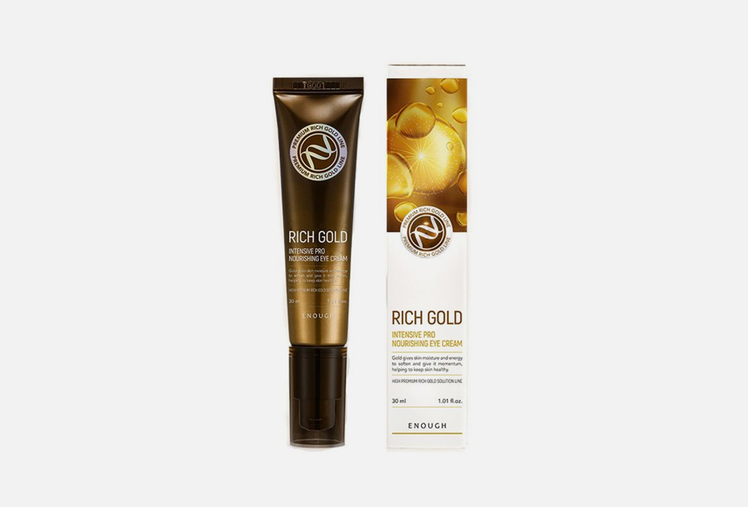 

Крем для зоны вокруг глаз ENOUGH, Rich Gold Intensive Pro Nourishing Eye Cream 30 мл