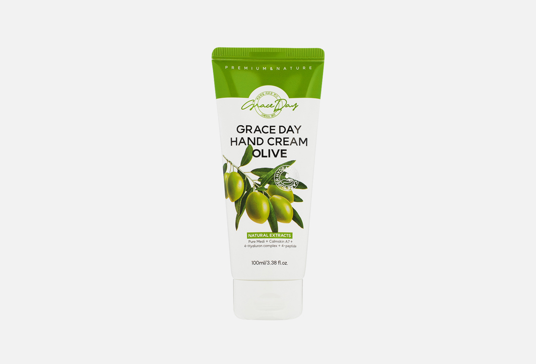 питательный крем для рук с экстрактом оливы hand cream olive 100мл Крем для рук GRACE DAY Hand Cream Olive 100 мл