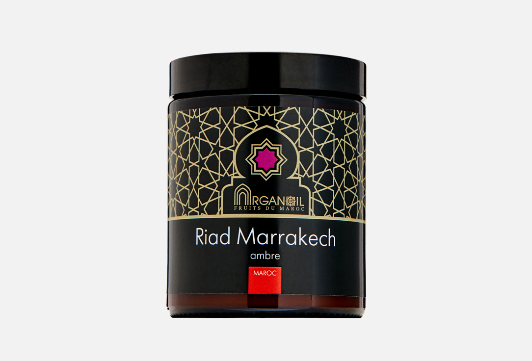 Ароматическая свеча с ароматом Амбры ARGANOIL Riad Marrakech 160 мл