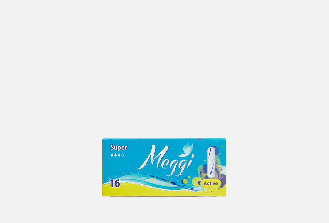 Гигиенические тампоны Meggi Active Super 