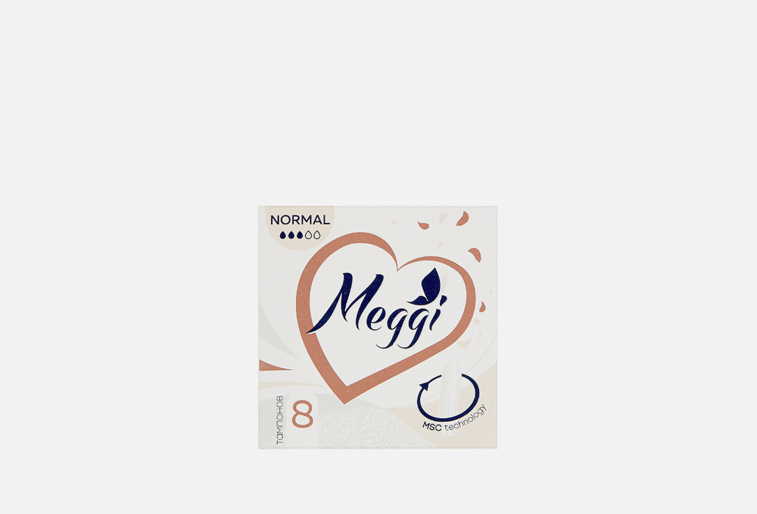 Гигиенические тампоны MEGGI Normal 8 шт