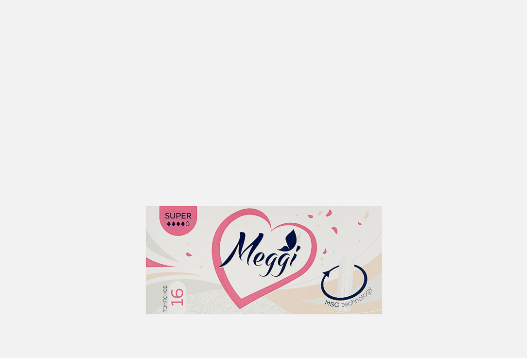 Изображение товара Гигиенические тампоны Meggi Super