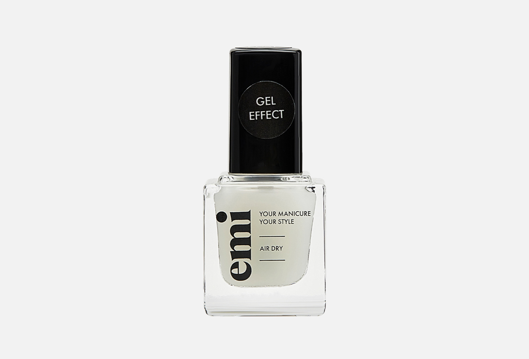 

Ультрастойкое матовое закрепляющее покрытие для ногтей EMI, Белый, Ultra Strong Matt Top Coat Gel Effect 9 мл