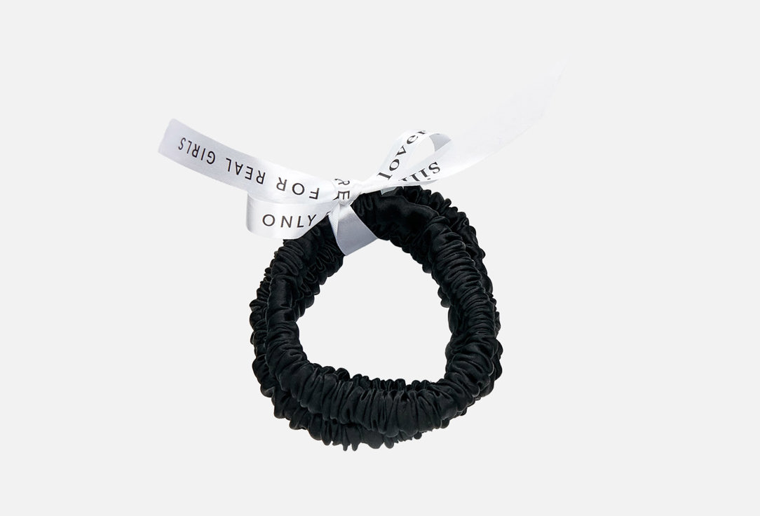 Изображение товара Набор шелковых резинок silk lovers MINI: черные