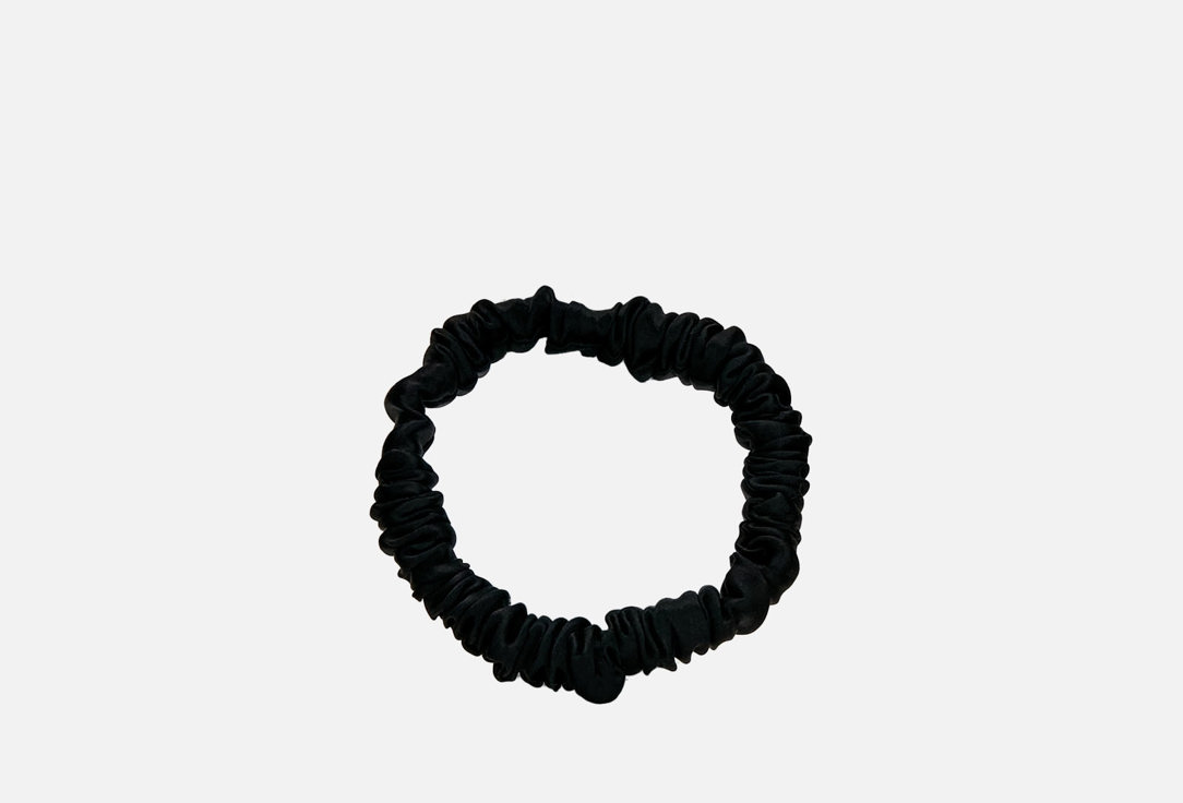 Шелковая резинка SILK LOVERS Mini: черная 1 шт цена и фото
