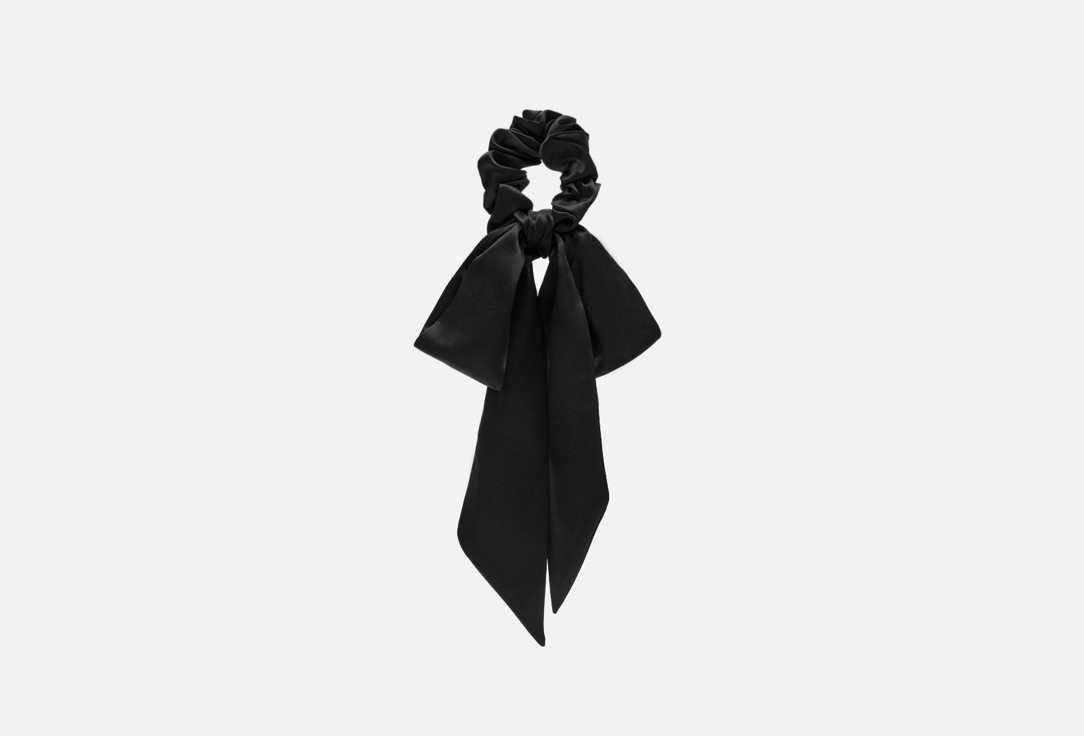 

Шелковая резинка c бантом SILK LOVERS, Черная 1 шт