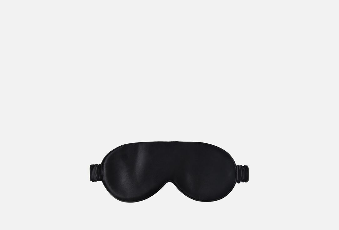 Изображение товара Шелковая маска для сна silk lovers черная гипоаллергенная из шелка 19 мм