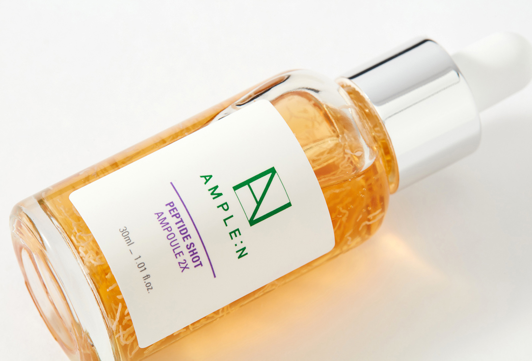 

АМПУЛА ОМОЛАЖИВАЮЩАЯ С ПЕПТИДАМИ 2X AMPLE:N, PEPTIDE SHOT AMPOULE 2X 30 мл