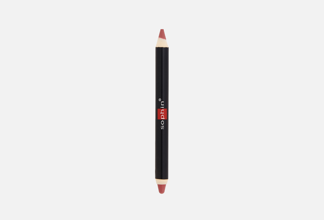 Помада-карандаш для губ 2 в 1 SOPHIN Lipstik&Lip liner 3.2 г