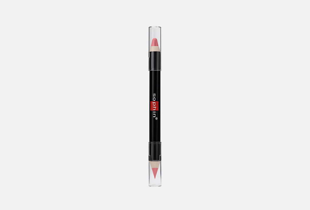 Помада-карандаш для губ 2 в 1 Sophin Lipstik&Lip liner 1005 розовый