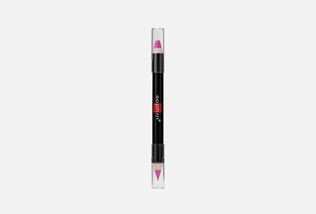 Помада-карандаш для губ 2 в 1 Sophin Lipstik&Lip liner 1009 розовый