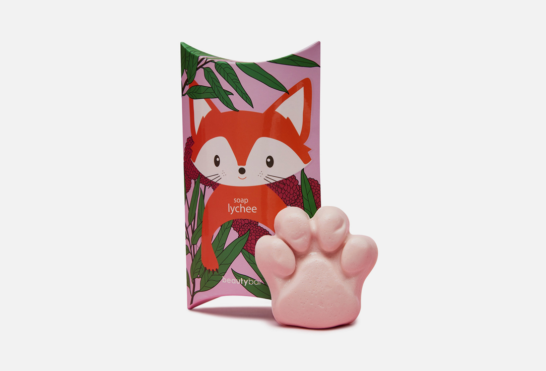 

Конжаковое мыло для очищения лица BEAUTY BAR, Lichi 1 шт