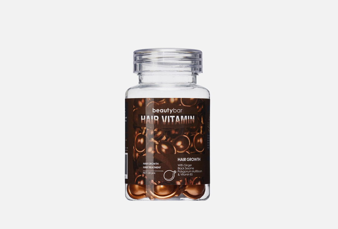 

Масло для роста волос BEAUTY BAR, Hair Oil Hair Growth 30 шт