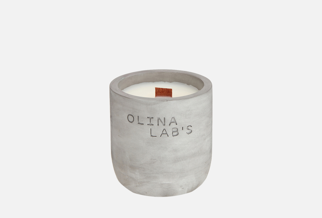 Свеча ароматическая OLINALAB'S Tuberosa amber wood angelina 200 мл цена и фото