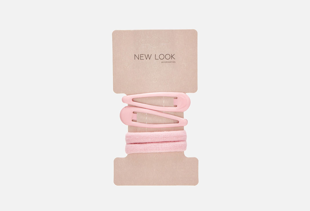 Аксессуары для волос, цвет розовый NEW LOOK Hair accessories 1587 4 шт цена