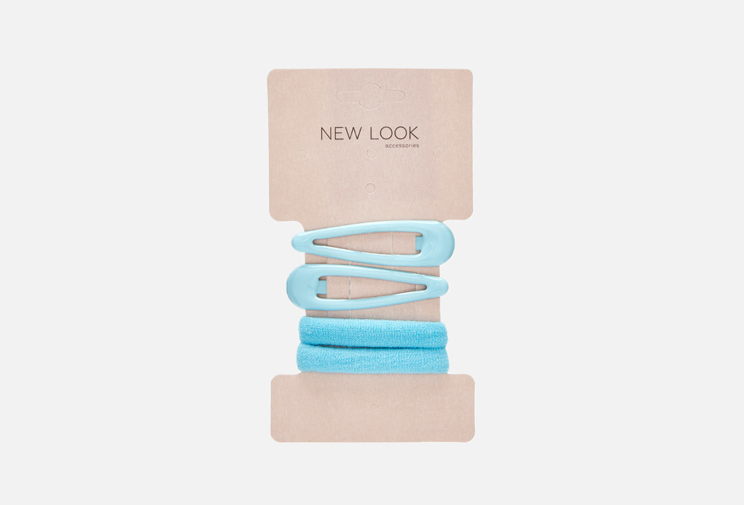 

Аксессуары для волос, цвет голубой NEW LOOK, Hair accessories 1590 4 шт