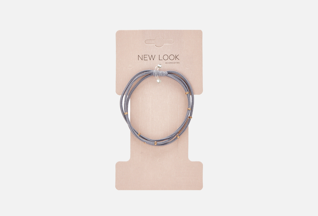 

Резинка для волос, цвет серебрянный NEW LOOK, Hair accessories 1497 1 шт