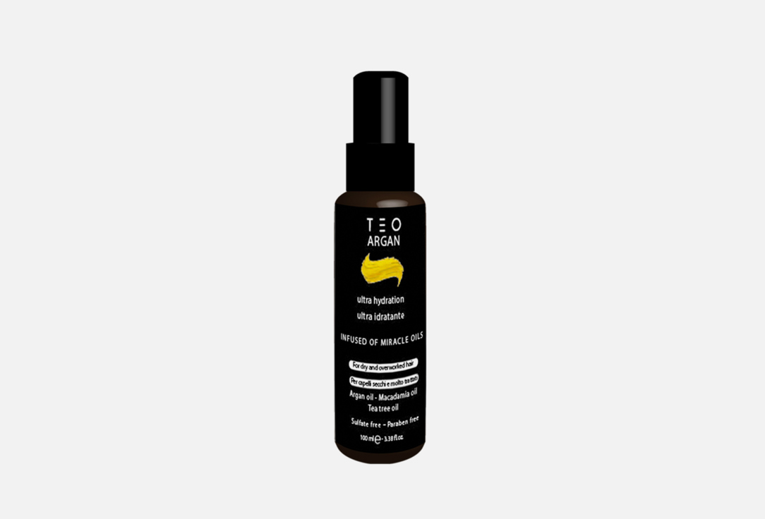Аргановое масло-эликсир для волос Teotema Teo Argan Oil Olio 