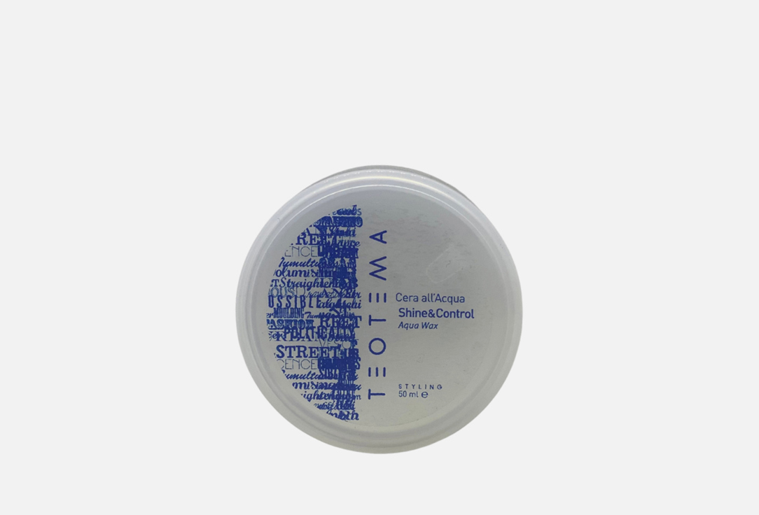 teotema teotema моделирующее масло блеск и объем Глянцевый воск для волос TEOTEMA Aqua wax 50 мл