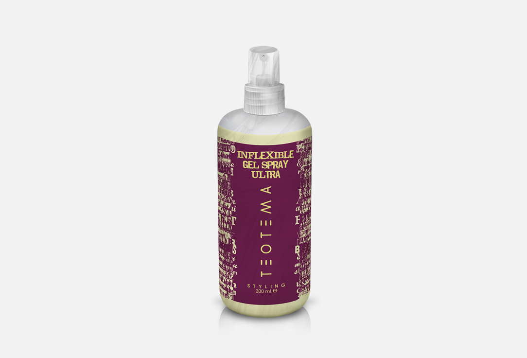 Гель - спрей для волос TEOTEMA Inflexible Gel Spray 200 мл гель спрей teotema inflexible gel spray extra strong 200