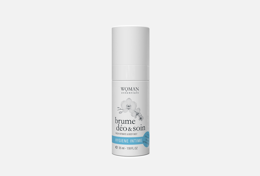 24-часовой мягкий дезодорант для тела и интимного ухода Woman essentials Brume deo & soin Deodorant Care Mist 