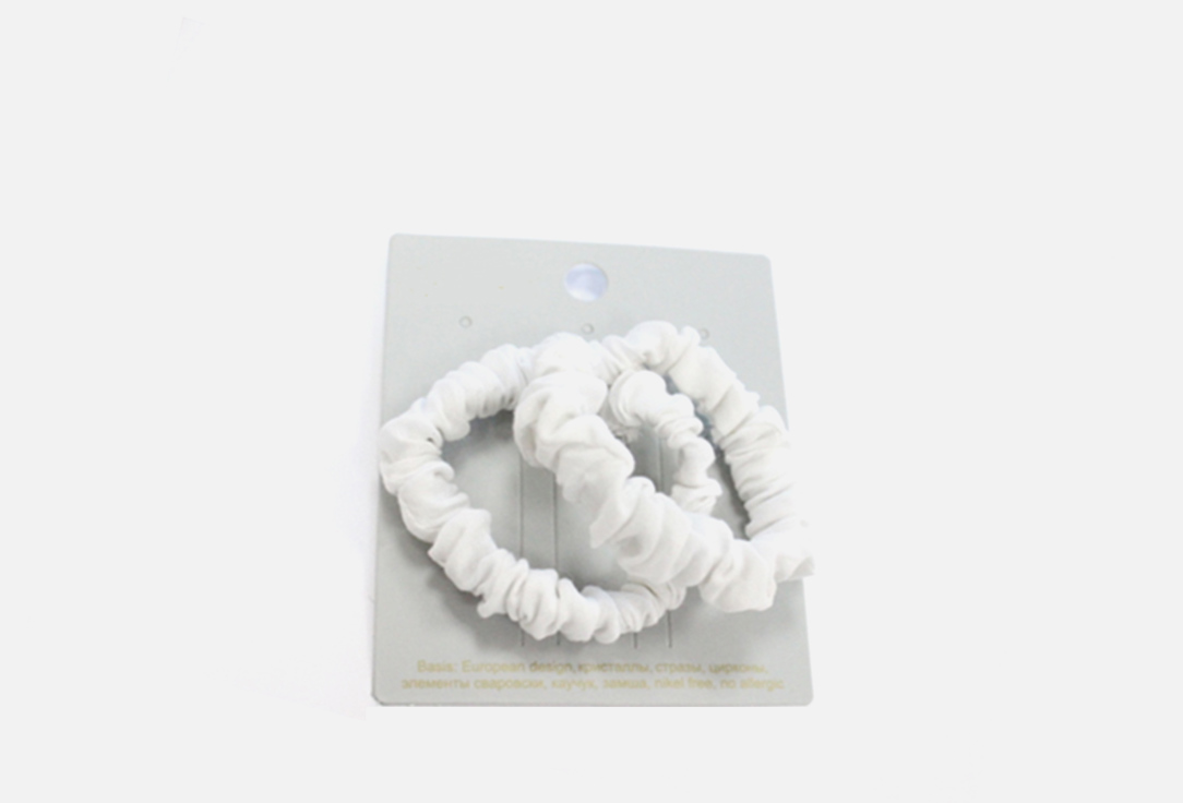 Комплект резинок для волос RINOVA Белый 2 шт набор подвесок шишки заснеженные 2шт 6см натуральные