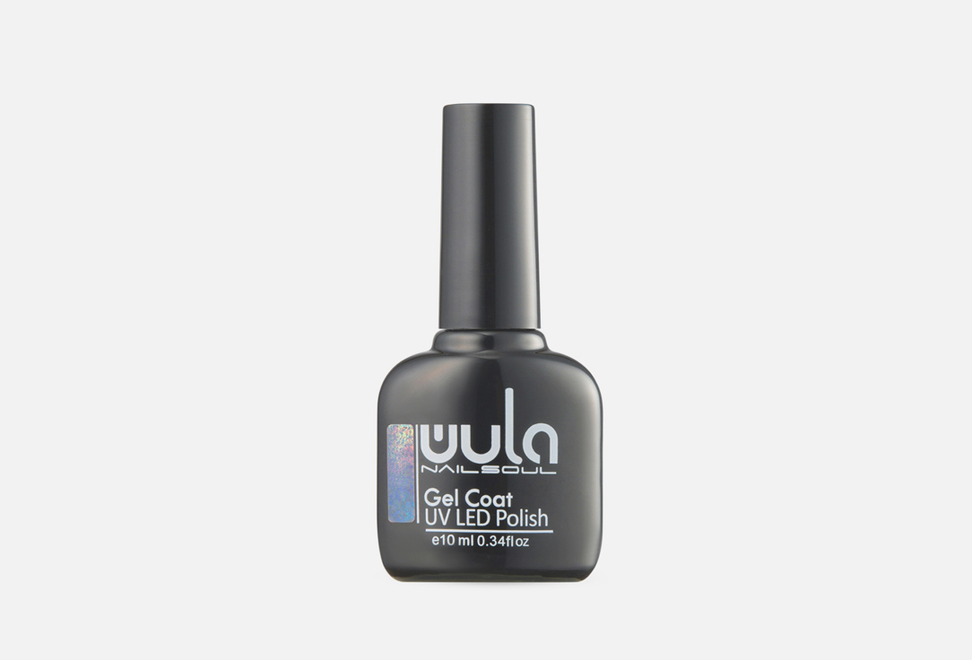 

Голографическое гель-лаковое покрытие WULA NAILSOUL, Прозрачный, Holographic Gel Coat 10 мл