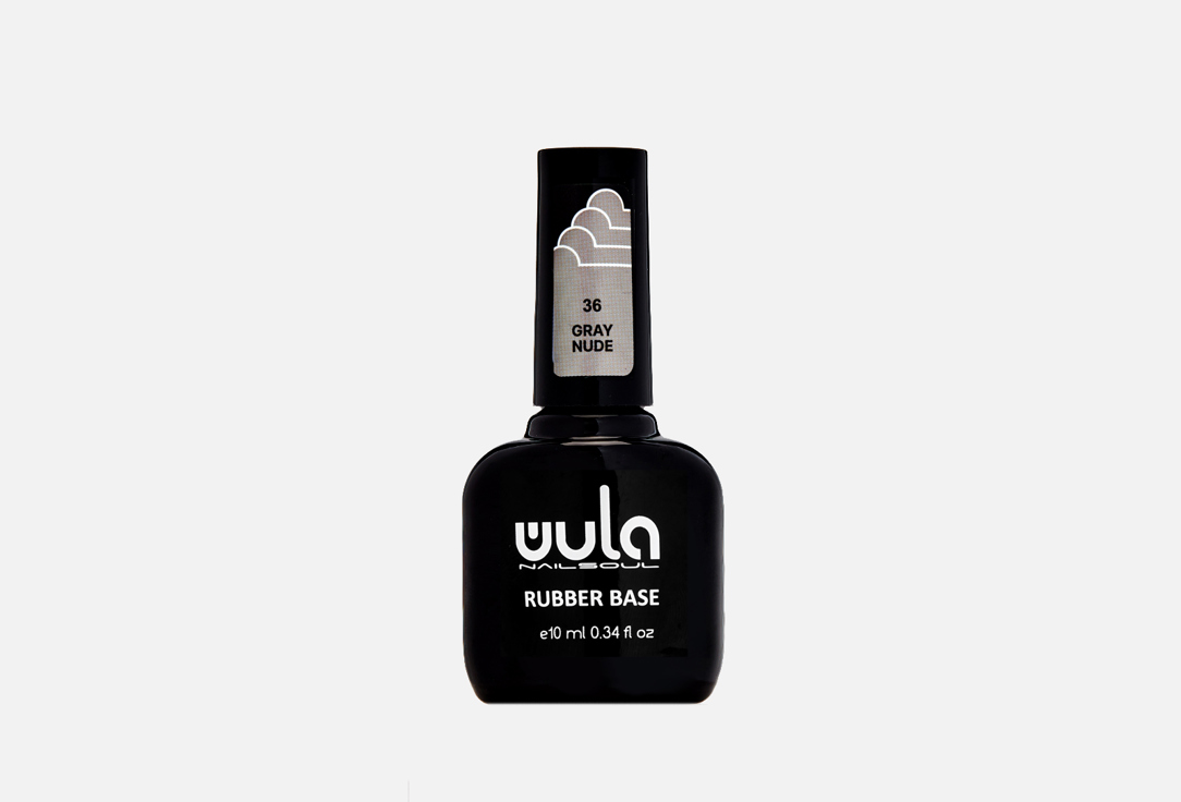 Базовое покрытие для ногтей WULA NAILSOUL Rubber Base 10 мл irisk irisk база каучуковая rubber base