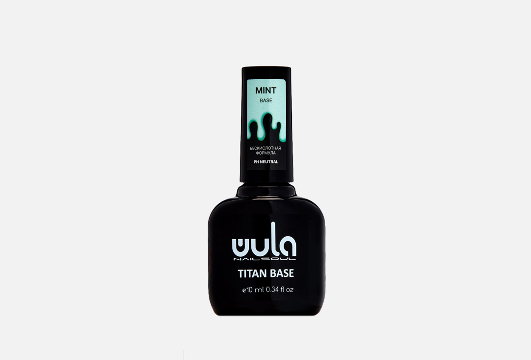 цена Базовое покрытие для ногтей WULA NAILSOUL Titan Base Coat 10 мл