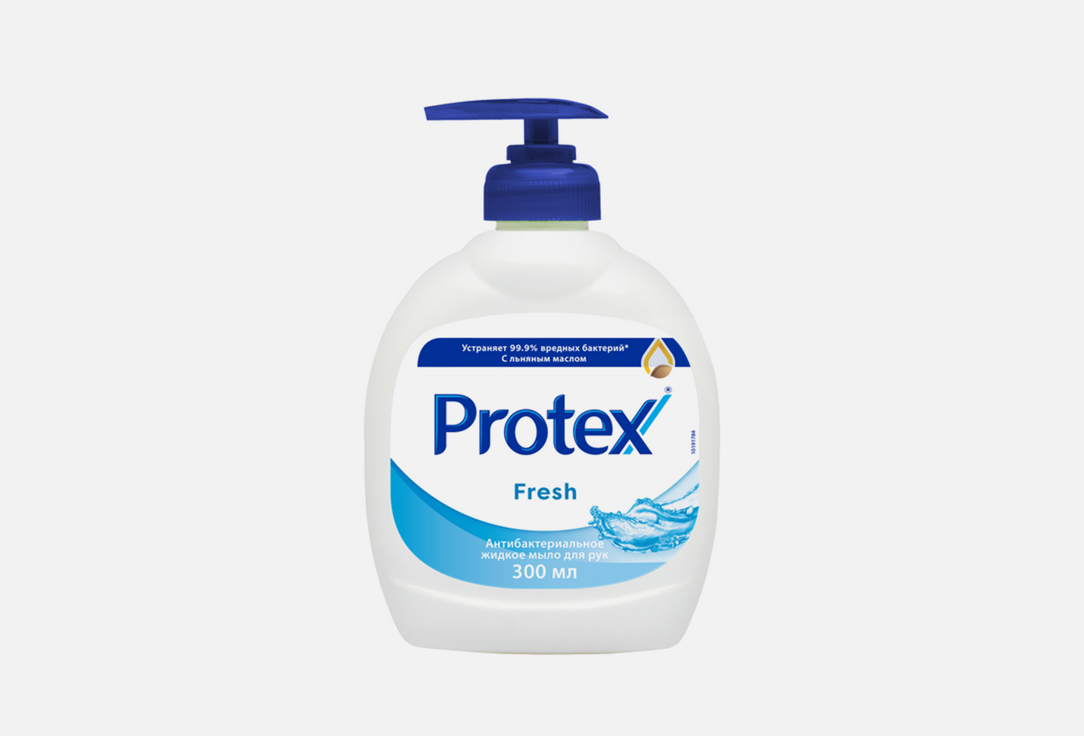 антибактериальное жидкое мыло protex fresh 300 мл х 2 шт Антибактериальное жидкое мыло для рук PROTEX LHS PROTX BIOCIDE FRESH 300ML 300 мл