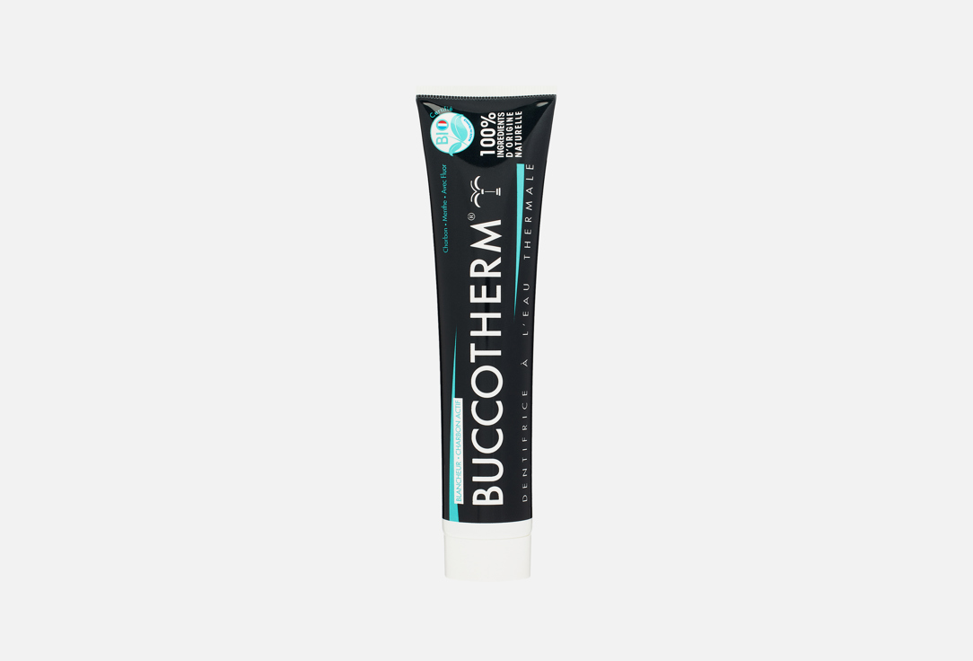 

зубная паста BUCCOTHERM, ACTIVATED CHARCOAL 75 мл