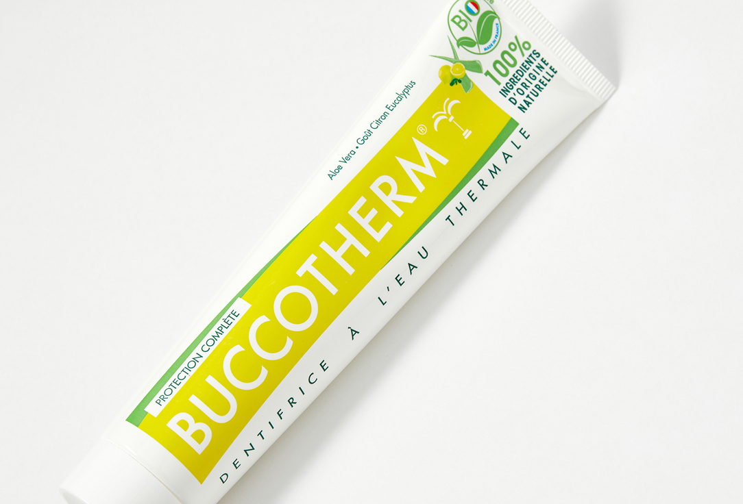 зубная паста BUCCOTHERM Complete protection toothpaste with lemon eucalyptus 