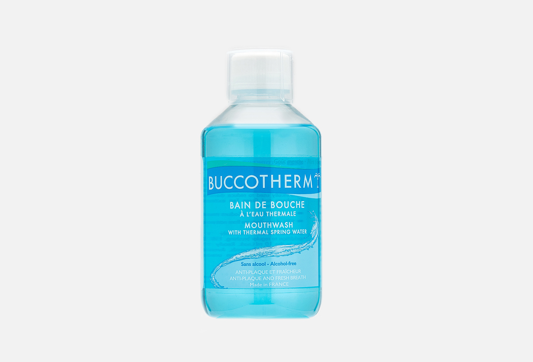 ополаскиватель для полости рта BUCCOTHERM ALCOHOL-FREE 1 шт жевательная резинка buccotherm с термальной водой