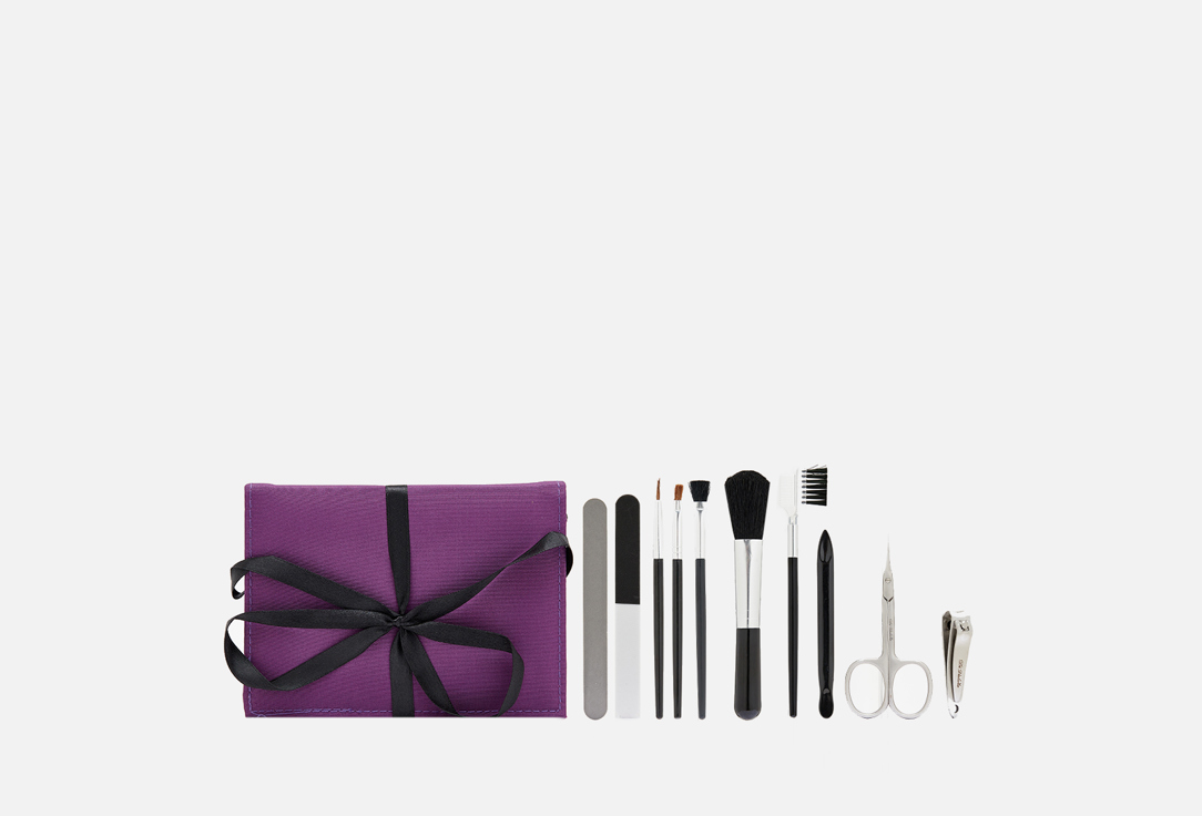 подарочный набор с масляными красками тициан 9 предметов Набор подарочный для макияжа и маникюра DI VALORE Gift set 107-010 9 шт