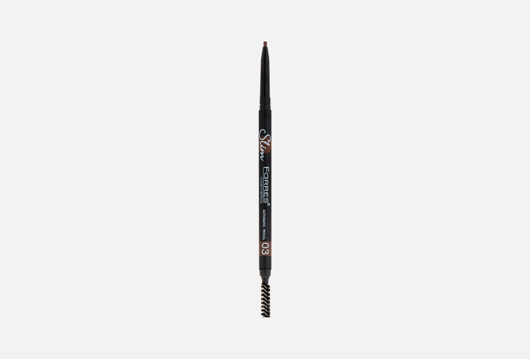 Механический карандаш для бровей c тонким стержнем и щеточкой FARRES Slim with a thin rod and brush 1 г
