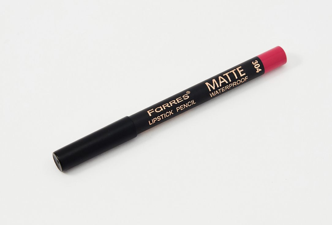 Толстый матовый карандаш для губ FARRES Lip pencil MATTE вишневый