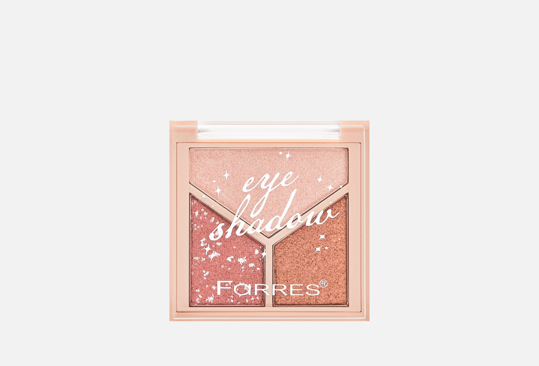 Тени для век трехцветные FARRES Eye Eyes Love 4 г
