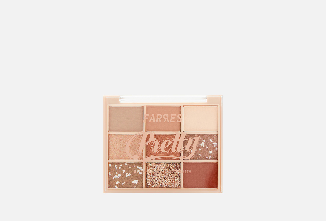 Палетка теней для век FARRES Eye Shadows Pretty 03