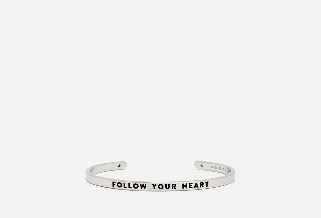 

Браслет BNGL, FOLLOW YOUR HEART 1 шт