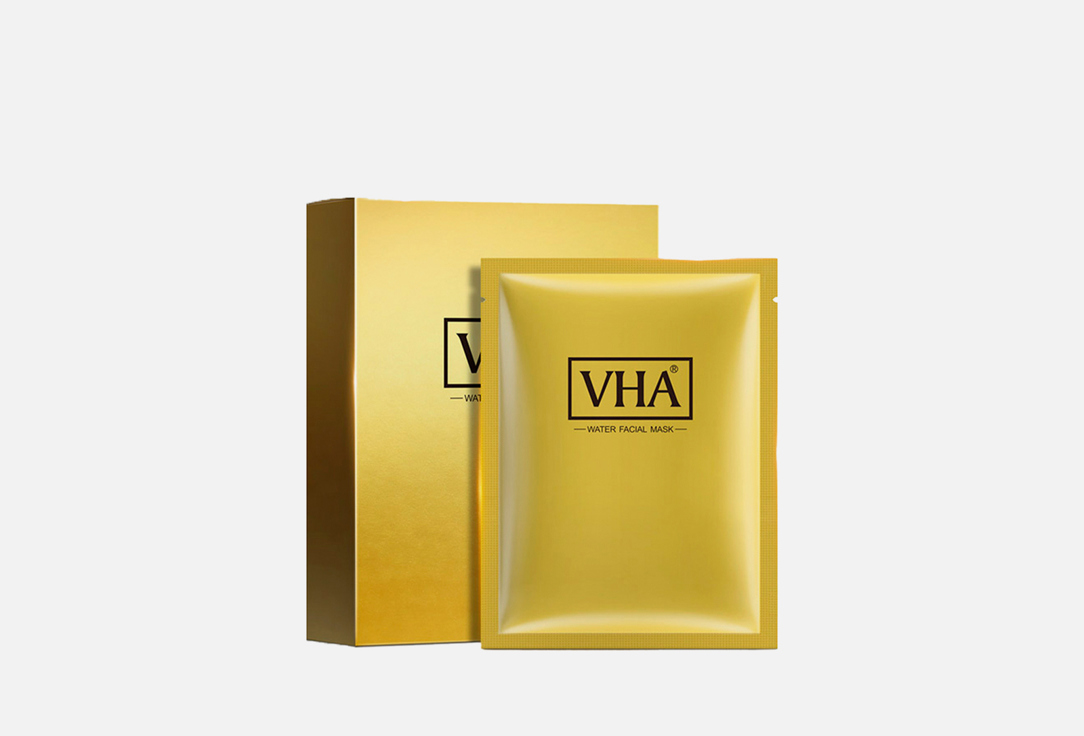 

Омолаживающая и восстанавливающая маска для лица VHA, С протеинами шелка и муцином улитки 10 шт