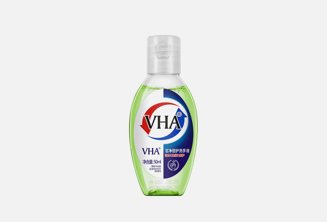 Антибактериальное жидкое мыло  VHA с витамином Е и экстрактом алоэ вера 
