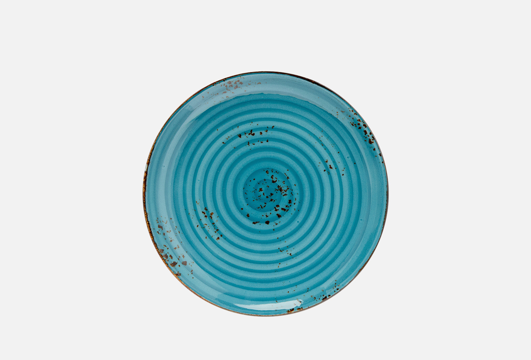 Тарелка BY BONE Голубой, 21 см 1 шт цена и фото