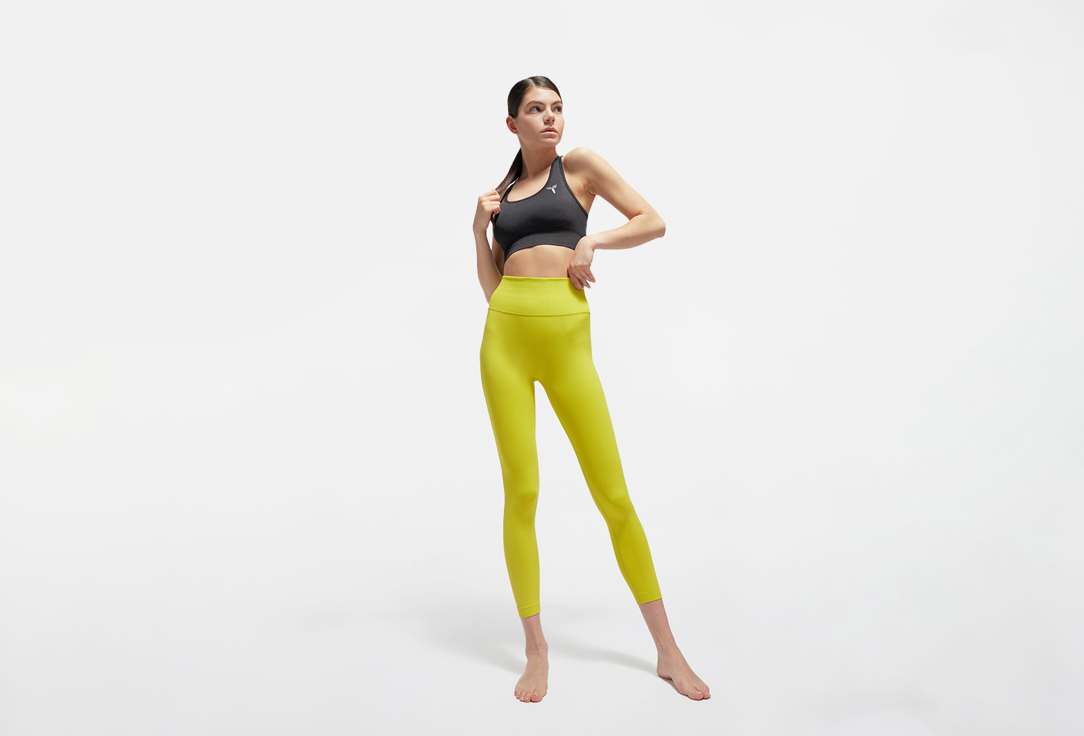 Легинсы FIGURA ACTIVE WEAR Perfect Push-up желтые L мл